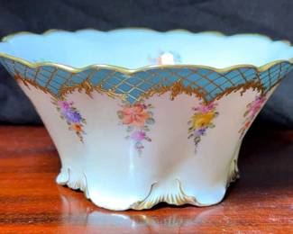 Antique Dresden Bowl