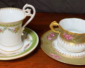 Limoge Teacups