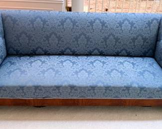 Empire Style Wood Framed Sofa