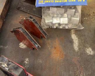 Anvil ,double Swivel Magnet And Clamps