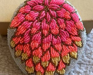 Hand beaded purse