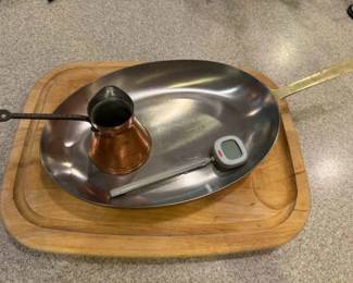 Copper Oval fish Skillet Copper, Turkish Coffee Pot More
