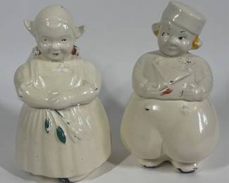 Lot 344 Two Vintage Cookie Jars