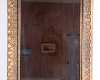 Lot 613 Beveled Edge Wall Mirror
