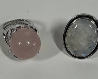 Lot 71 Two Sterlng Rings