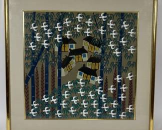 Lot 173 Suzhen Zhu Gouache