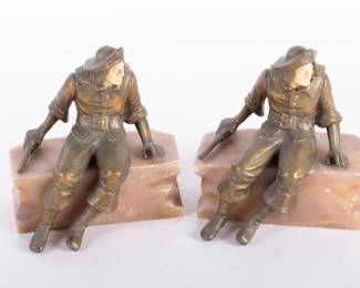 Lot 189 Buccaneer Bookends
