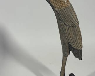 Lot 154 Water Buffalo Horn, Crane