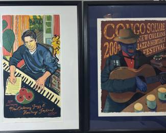 Lot 125 New Orleans Jazz Poster