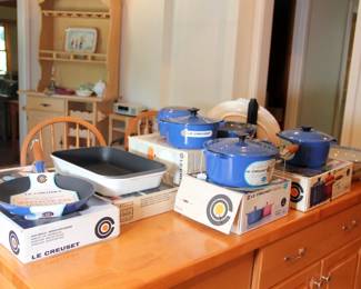 Le Creuset Pots & Pans NIB
