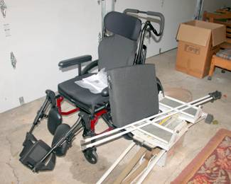 Wheelchair, Ski Exercise machine
