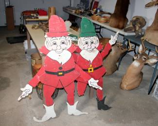 Vintage Christmas Elves