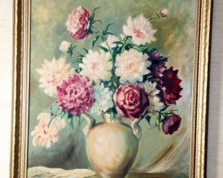 Oil on Canvas Signed Krupp