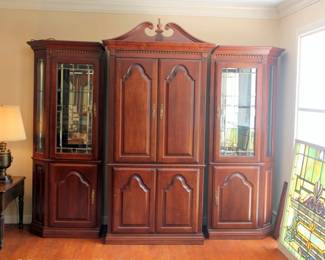 3 Piece Entertainment Center / Display Case