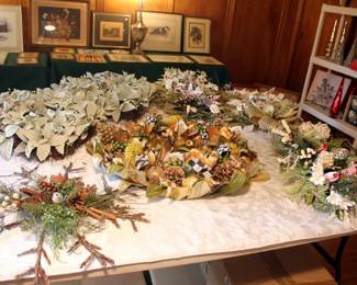 MacKenzie Child’s Christmas Wreaths and Sprays