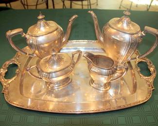 5 pc. Towle Virginia Carvel Sterling Tea & Coffee Service