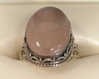 Rose Quartz Ring