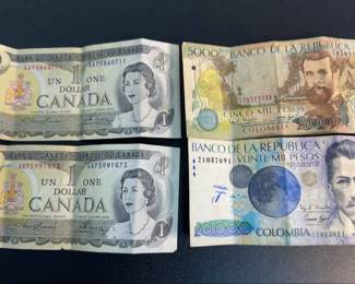 Canadian Columbian Money