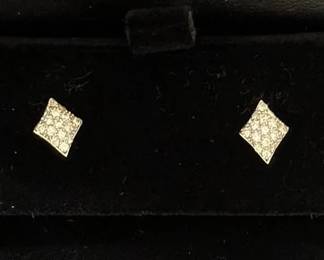 18k Diamond Earrings