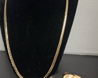 Mens 18k  14k Gold 