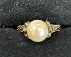 Silver Art Deco Ring