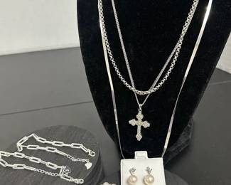 Silver Pearl Like 925 Collection