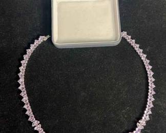 Amethyst 925 Sterling Silver Necklace