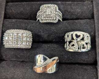 Size 7 Sterling Rings