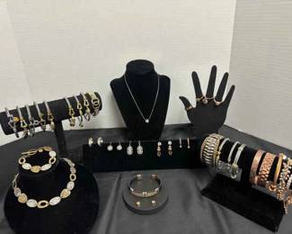 Two Tone Rose Gold Costume Jewelry