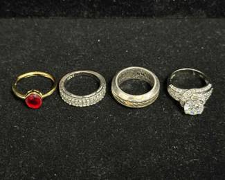 925 Set Of Rings