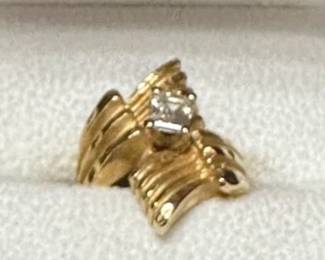 10k Diamond Ring