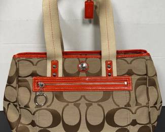 005 Coach Signature Canvas Tote