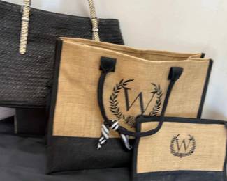 Textured Purse and Tote