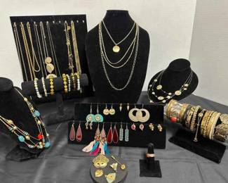 Gold Tone Colorful Collection