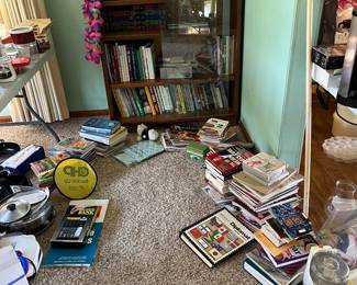 books and bookcase