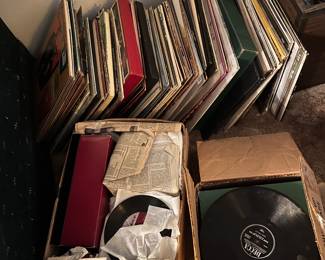 33, 45, 78 rpm records