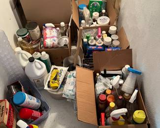 cleaning supplies