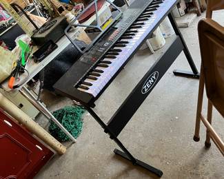 keyboard, electric burner, misc