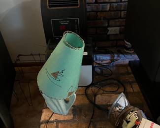 retro vintage lamp, heater
