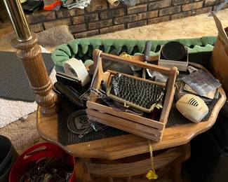 table lamp, misc
