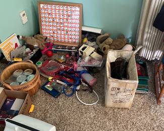 coolers, dog toys, canning jars