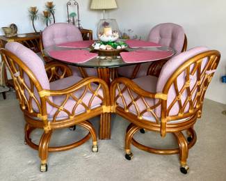 Leaders Rattan Dinette Set