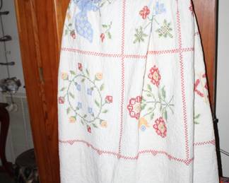 quilts and embroidery