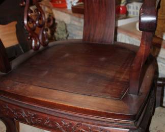 antique armchair
