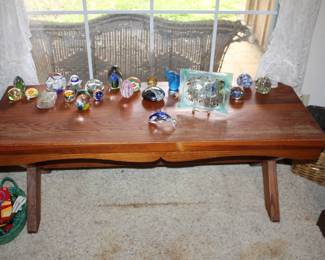 pine bench