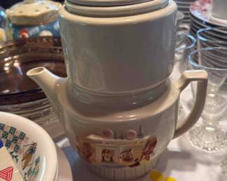 Vintage Porcelier Drip-O-Lator Teapot
