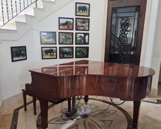 Yamaha G2, 5'8" also known as a Parlor Grand. This piano was made for the American market.