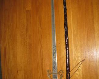 Sword and cane