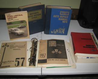 Auto repair manuals