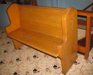 Church pew